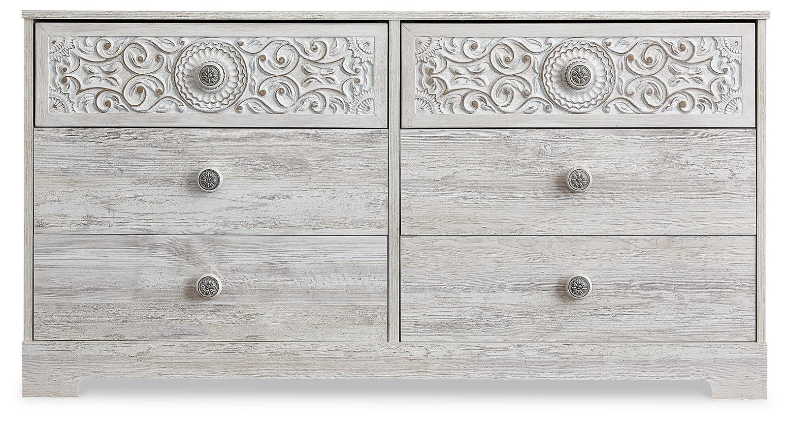 Paxberry Dresser - Whitewash  (EB1811-SI)