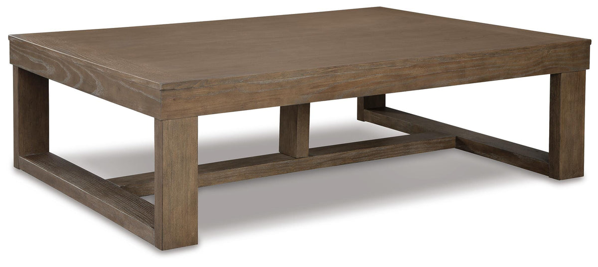 Cariton Coffee Table - Gray  (T471-SI)
