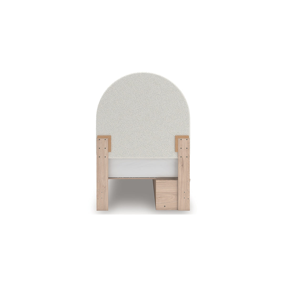 Arloster Twin Upholstered Panel Bed with Storage (PCB1566-SI) - Image 6