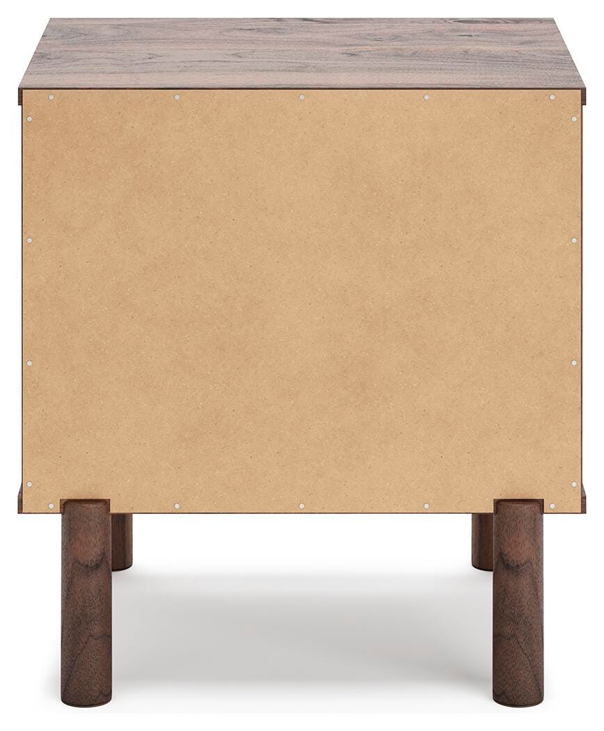 Calverson Panel Platform Bed with Dresser and Nightstand - Mocha  (EB3660-SI) - Image 19
