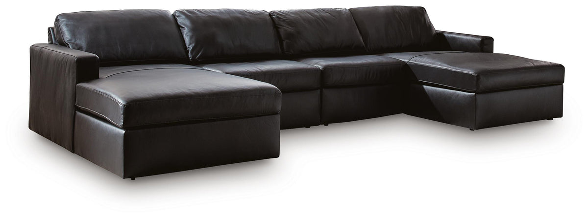 Modmax II 4-Piece Double Chaise Sectional (74305-SI)
