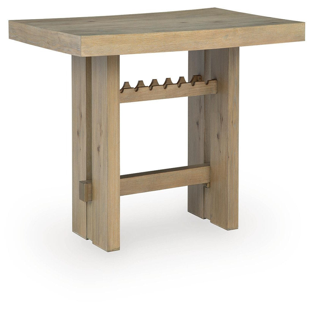 Lasinger Counter Height Dining Table and 4 Barstools (PCD852-SI) - Image 4