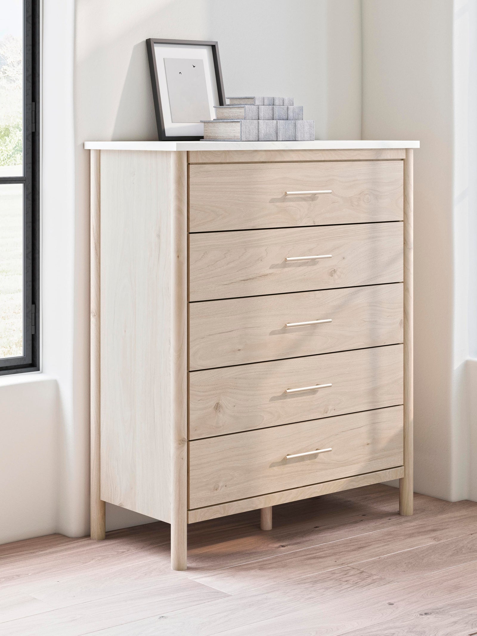 Cadmori Chest of Drawers - Two-tone  (B2615-SI) - Image 9
