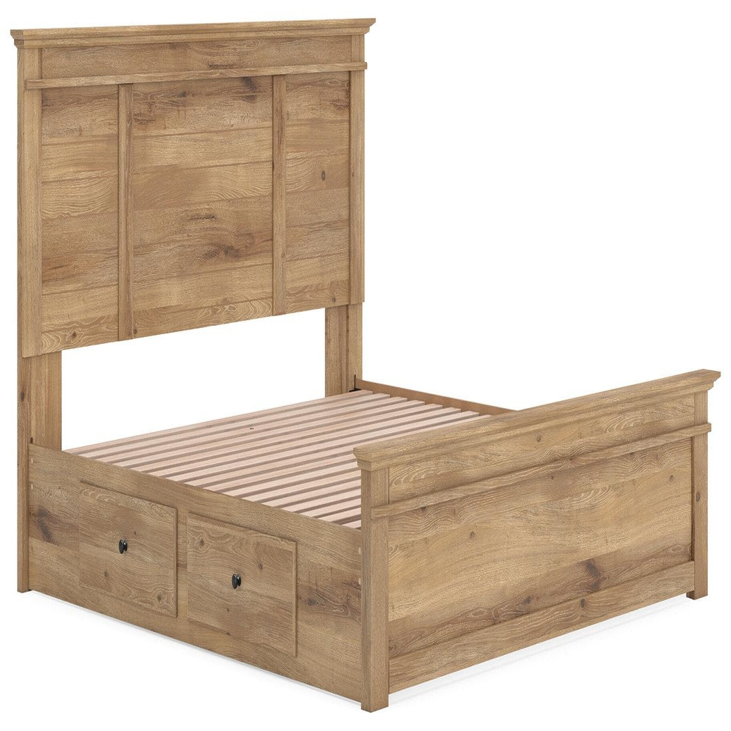 Makidern King Panel Storage Bed (PCB1170-SI) - Image 3