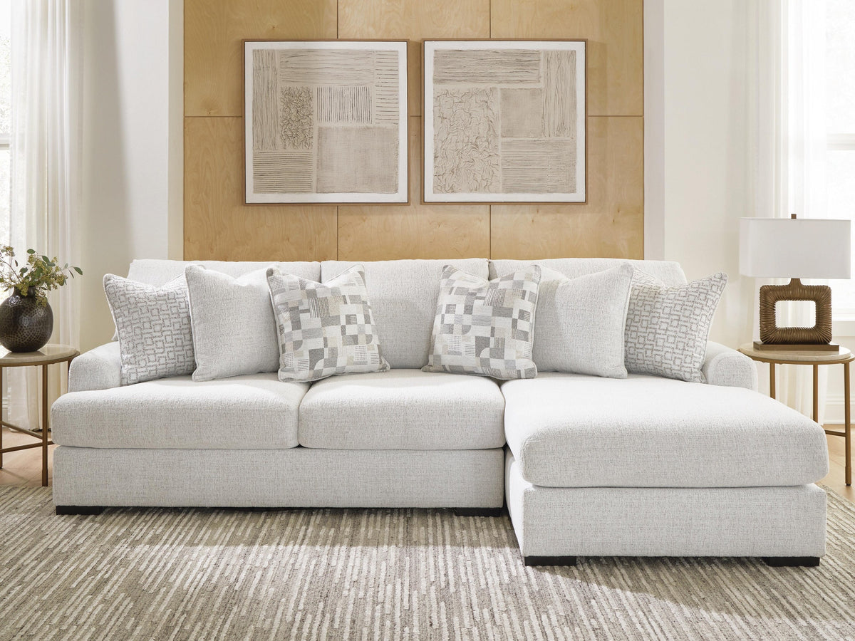 Misty-Lakes 2-Piece Sectional Sofa Chaise (PC66906-SI)