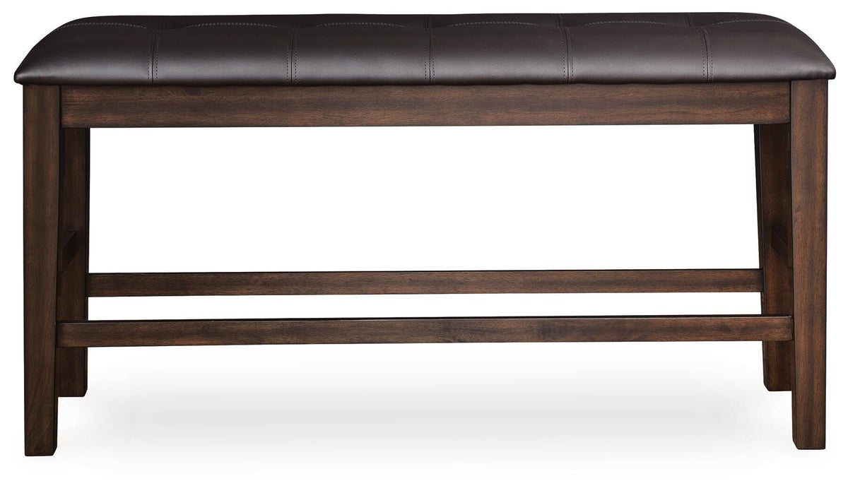 Haddigan Counter Height Dining Bench (D596-SI) - Image 3