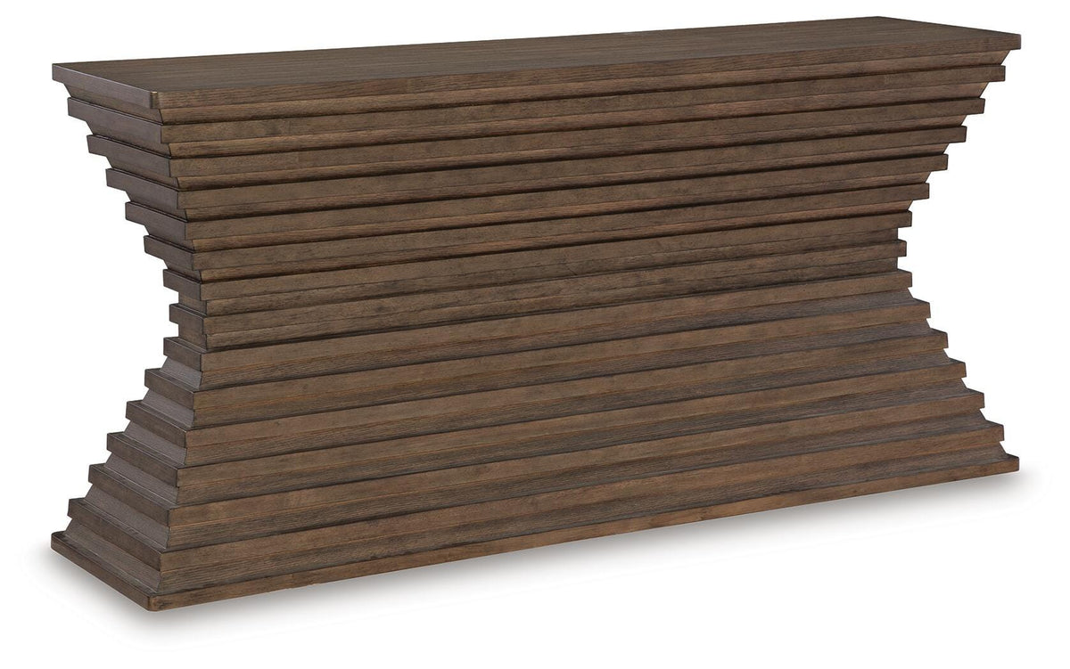 Hannodream Sofa Table - Warm Brown  (T821-SI)
