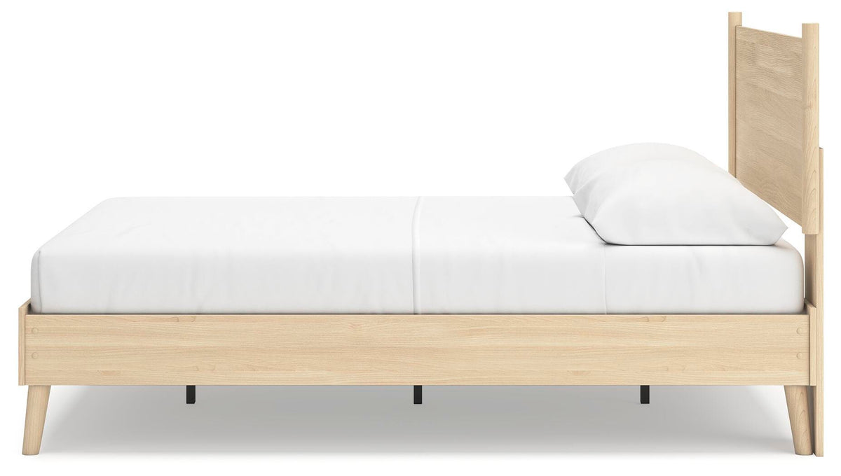 Cabinella Platform Panel Bed - Tan  (EB2444-SI) - Image 6