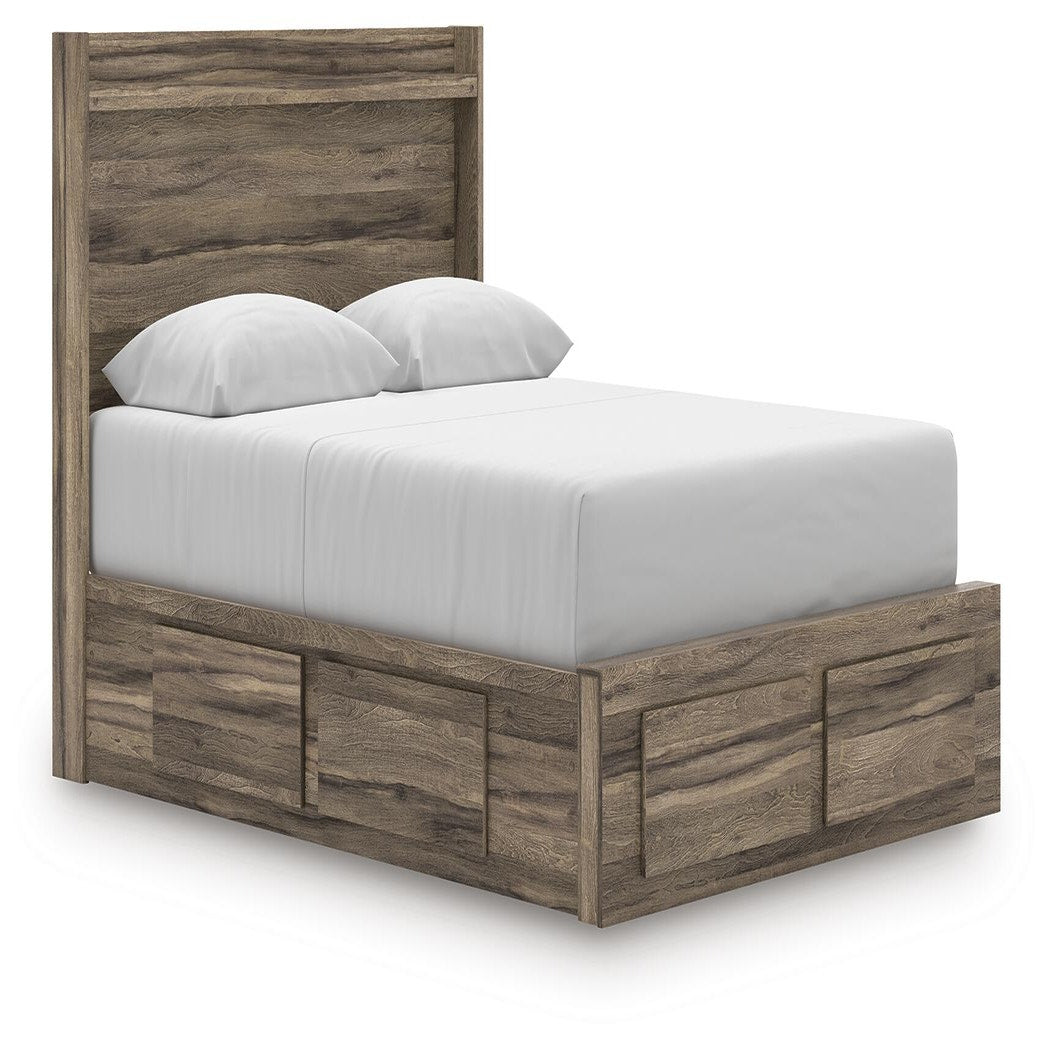 Elbrim Queen Panel Storage Bed, Dresser and Mirror (PCB2005-SI) - Image 10