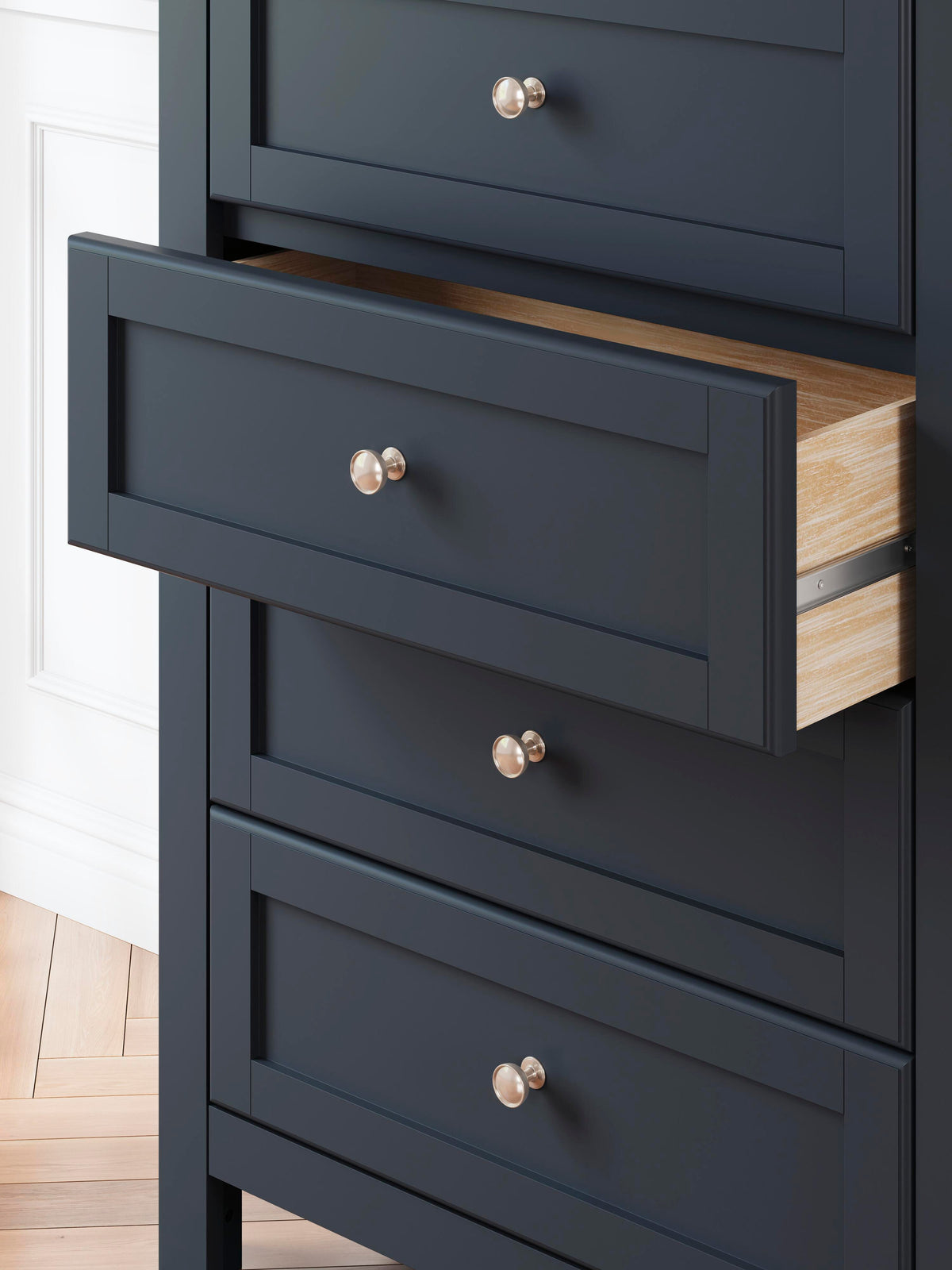 Landocken Chest of Drawers - Brown/Blue  (B414-SI) - Image 11