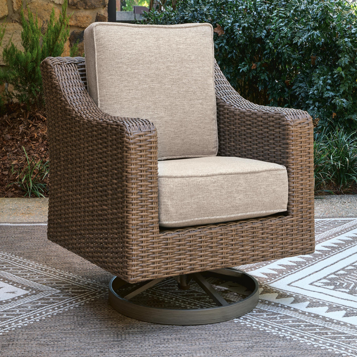 Laguna Heights Outdoor Lounge Chair (Set of 2) (PCP790-SI) - Image 7