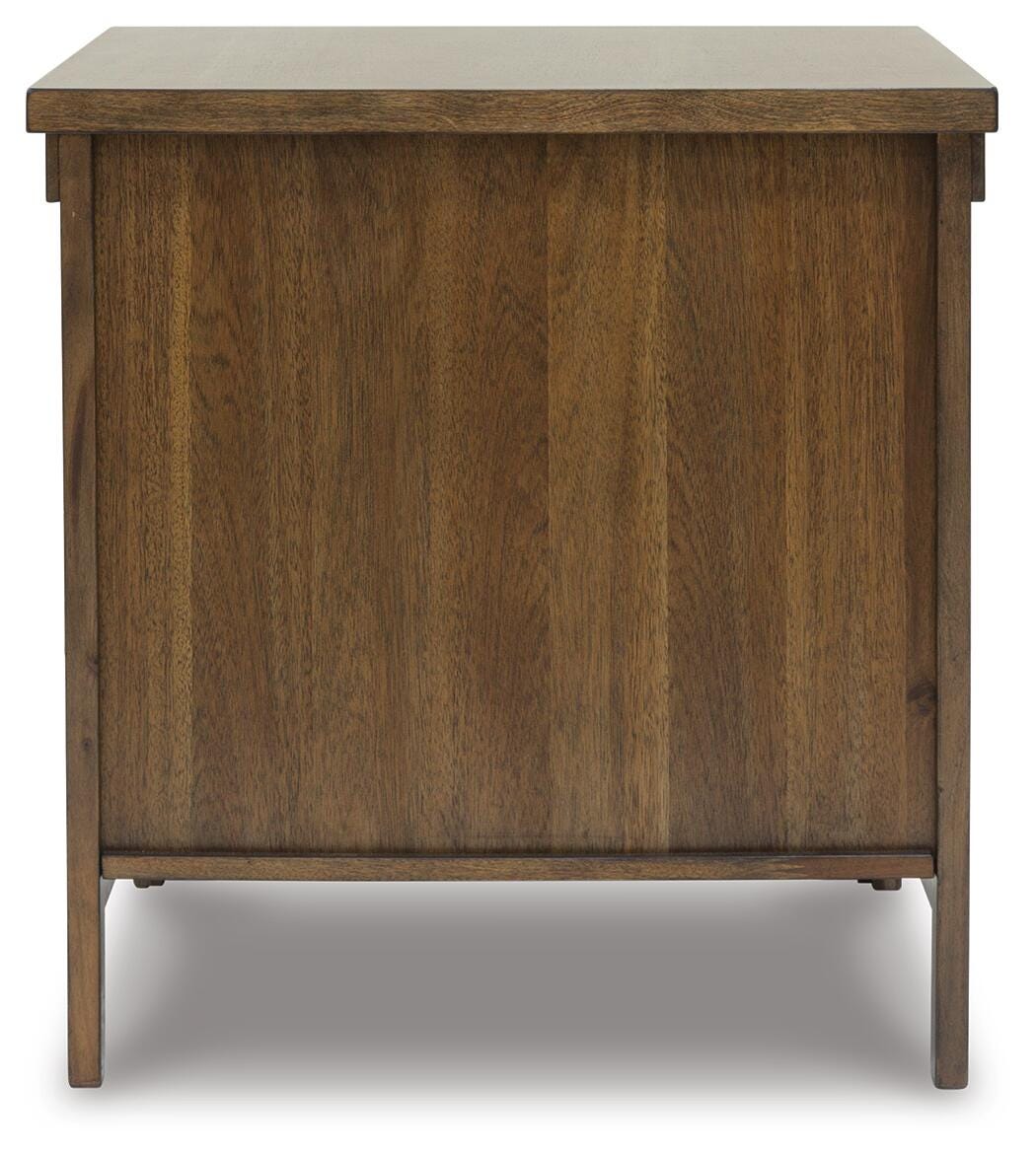 Moriville Lift-top Coffee Table and 2 End Tables - Grayish Brown  (T731-SI) - Image 5