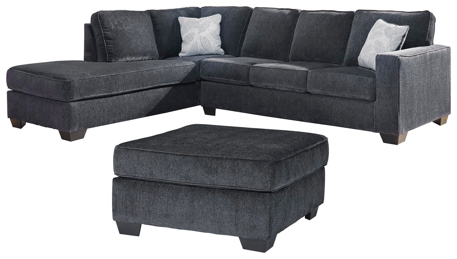 Altari 2-Piece Sectional and Ottoman (87213-SI)