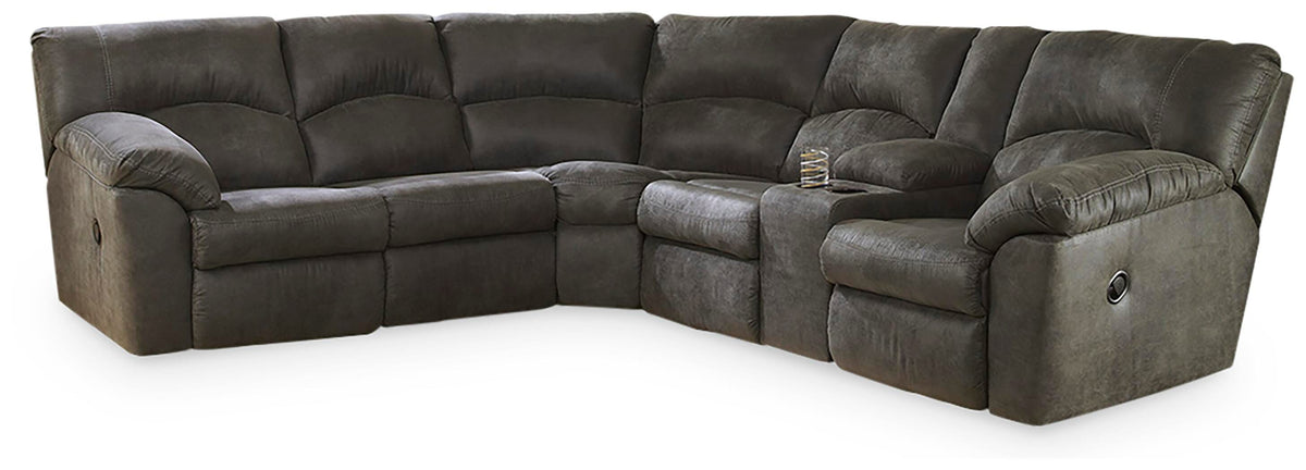 Tambo 2-Piece Sectional with Recliner (27801-SI)