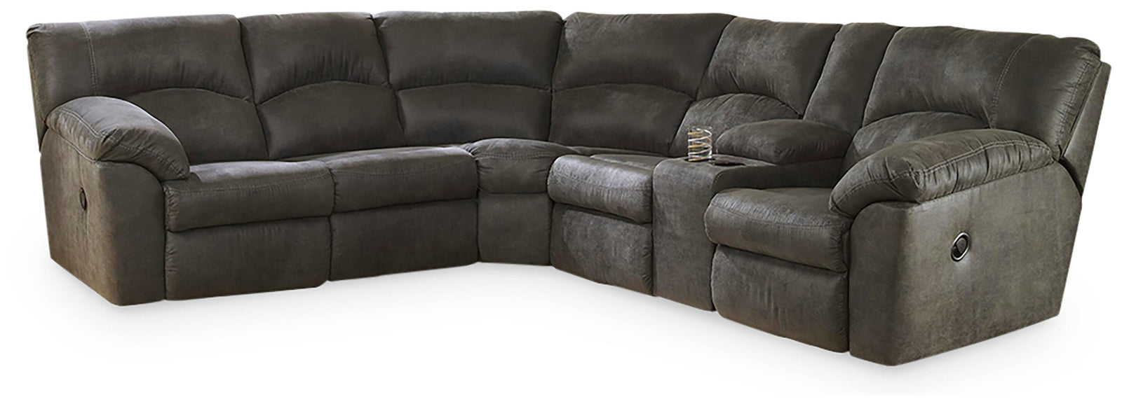 Tambo 2-Piece Sectional with Recliner (27801-SI)
