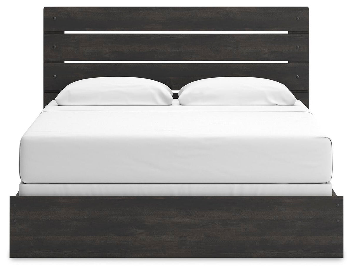 Hollivern King Panel Bed (PCB2108-SI) - Image 4