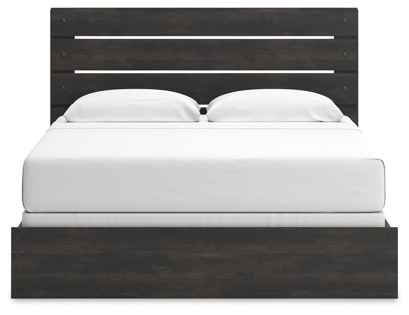 Hollivern King Panel Bed (PCB2108-SI) - Image 4