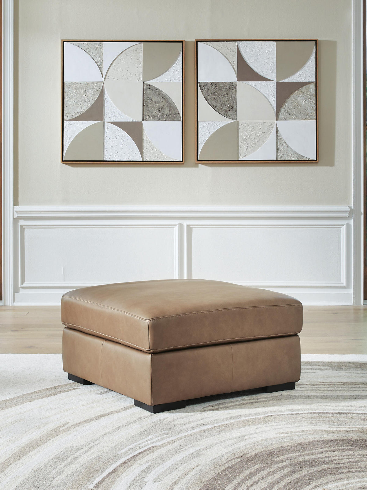 Veronella Oversized Accent Ottoman (76106-SI) - Image 2
