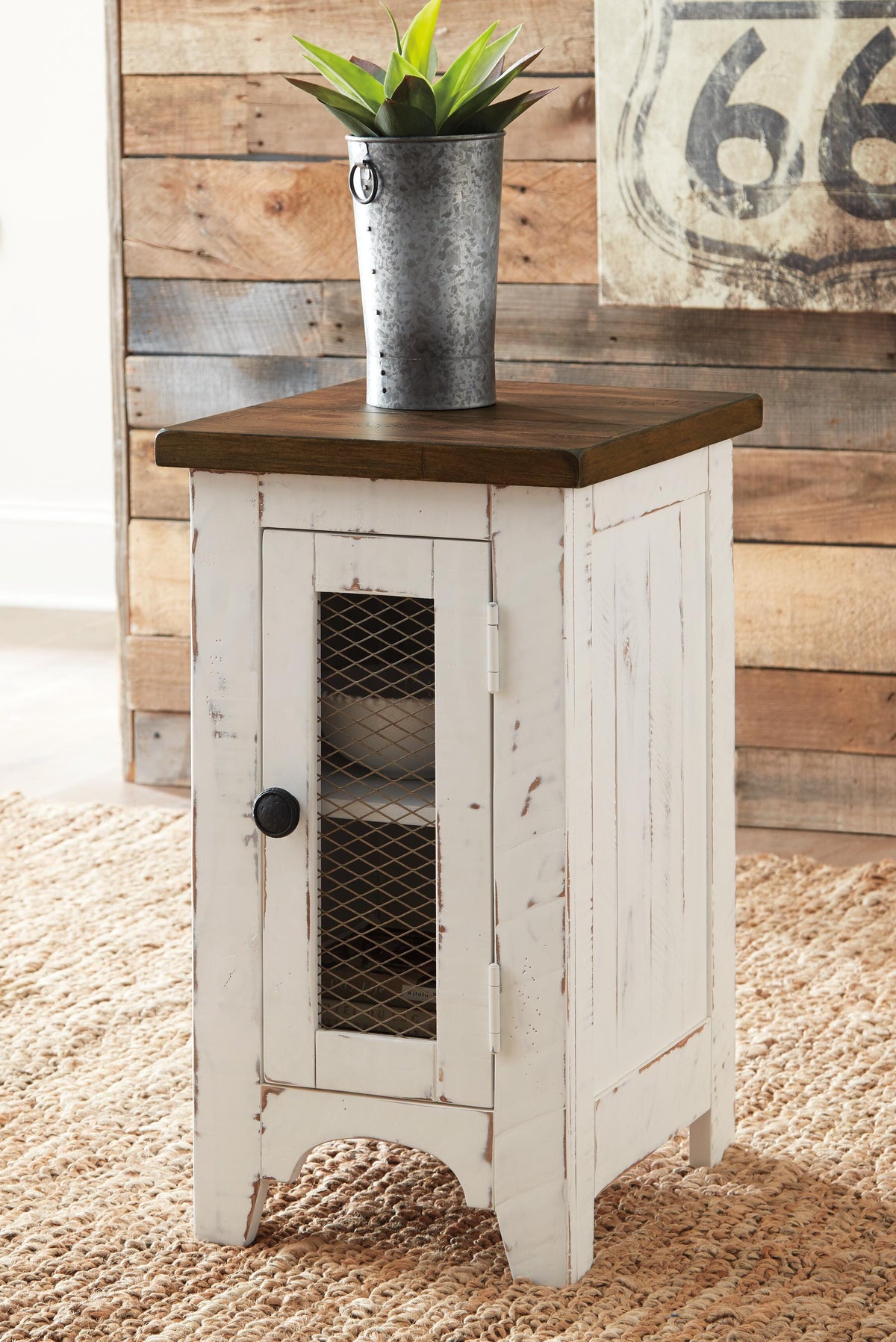 Wystfield Coffee Table and 2 End Tables - White/Brown  (T459-SI) - Image 19
