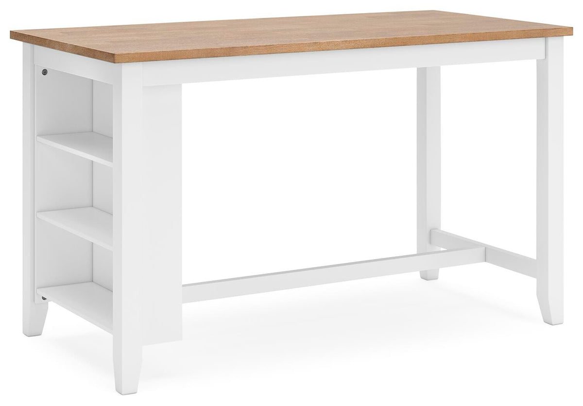 Gesthaven Counter Height Dining Table and 4 Barstools (D398-SI) - Image 3