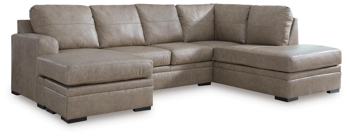 Amuleto 2-Piece Sectional with Chaise (22405-SI)