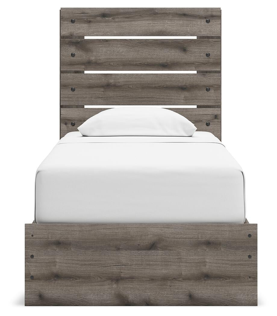 Graystorm Twin Panel Storage Bed (PCB2405-SI) - Image 5