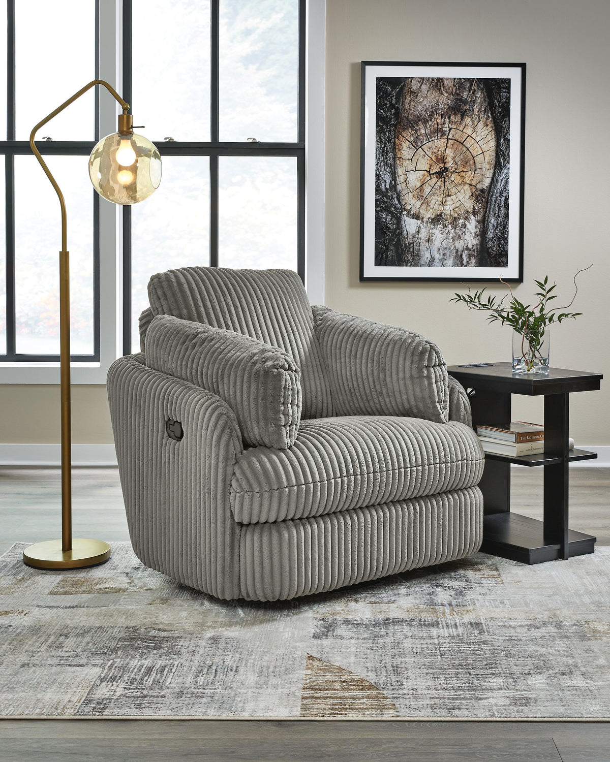 Tie-Breaker Swivel Glider Recliner (94903-SI) - Image 8