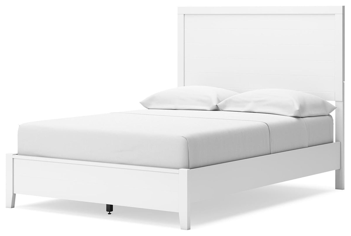 Binterglen Panel Bed, Dresser, Chest and Nightstand - White  (B427-SI) - Image 21