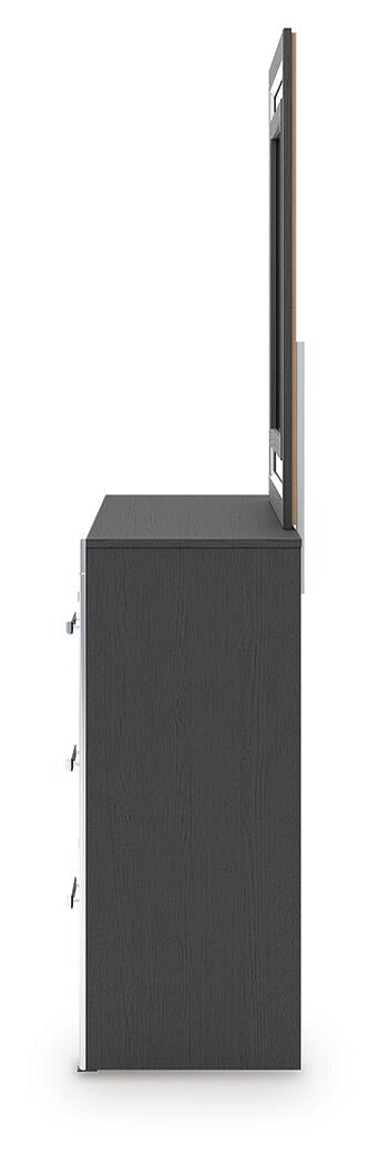 Zuraleus King Storage Bed, Dresser, Mirror, Chest and Nightstand (PCB3380-SI) - Image 7