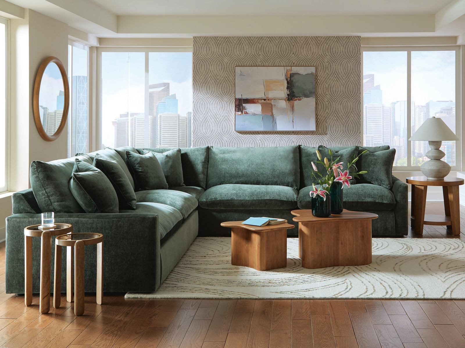 Carriage View 3-Piece Sectional (78001-SI) - Image 2