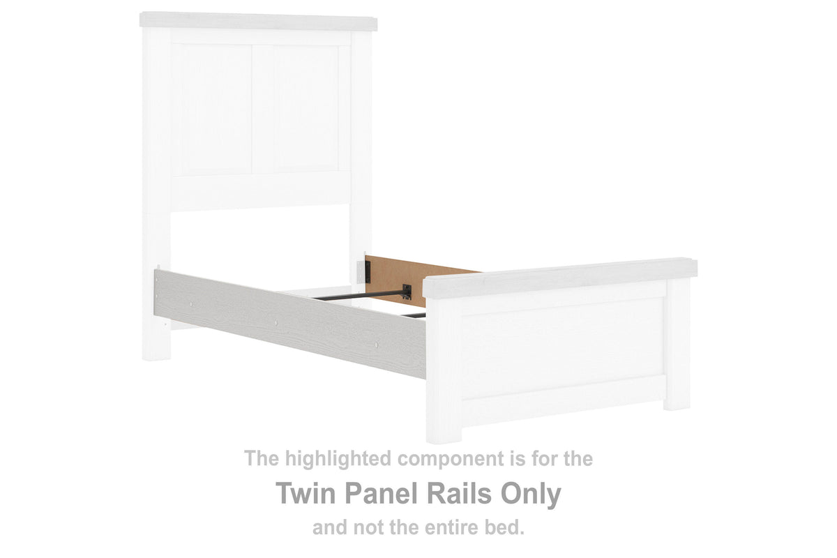 Savonport Panel Rails - White  (B4615-SI) - Image 3