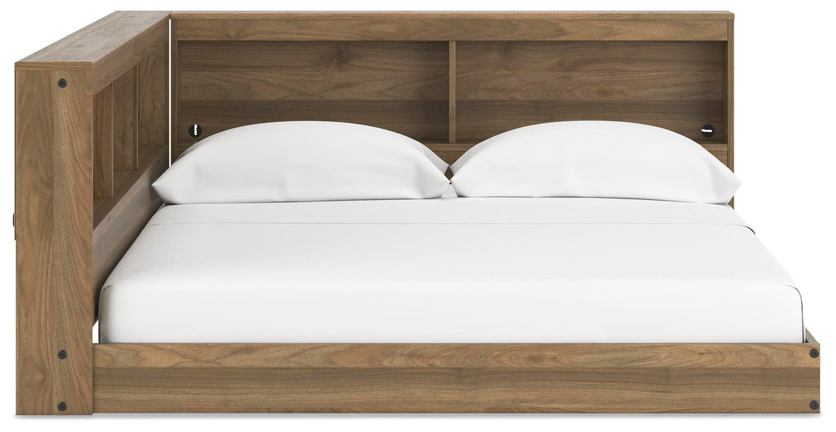 Deanlow Bookcase Storage Bed (Youth) - Honey  (EB1866-SI) - Image 5