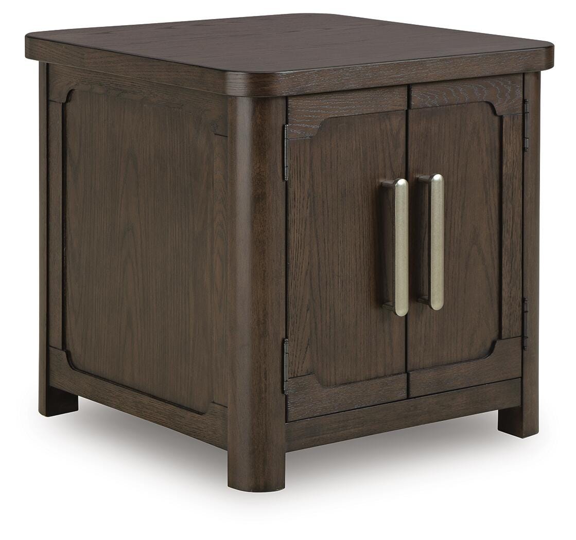Breckington End Table - Dark Brown  (T678-SI)