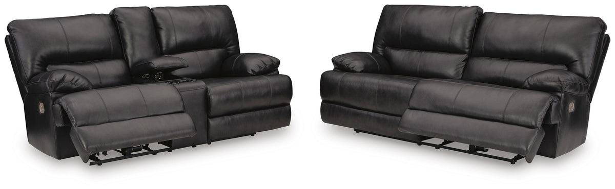 Mountainous Power Reclining Sofa and Loveseat (U65801-SI) - Image 2
