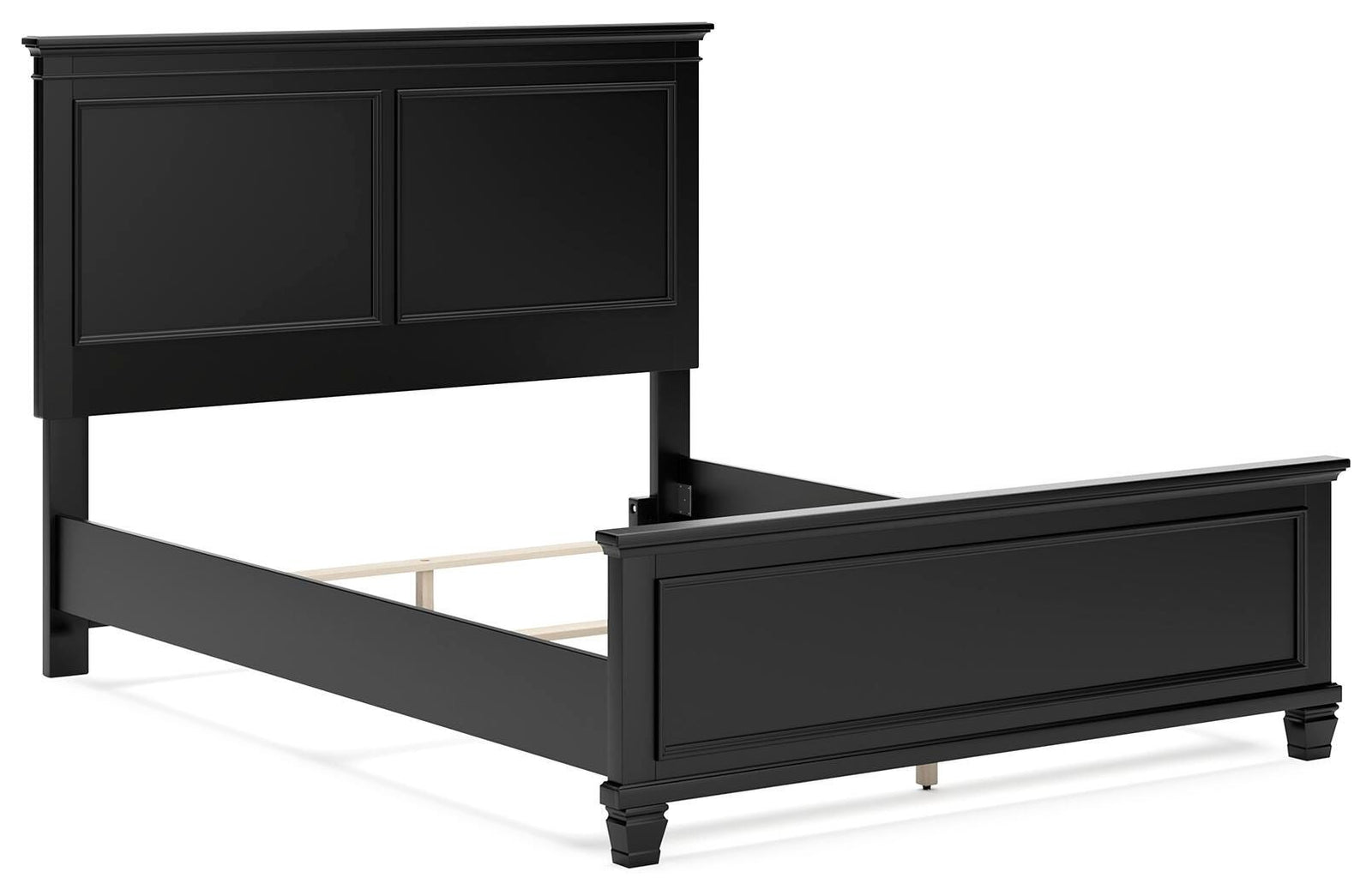 Lanolee Panel Bed - Black  (B687-SI) - Image 2