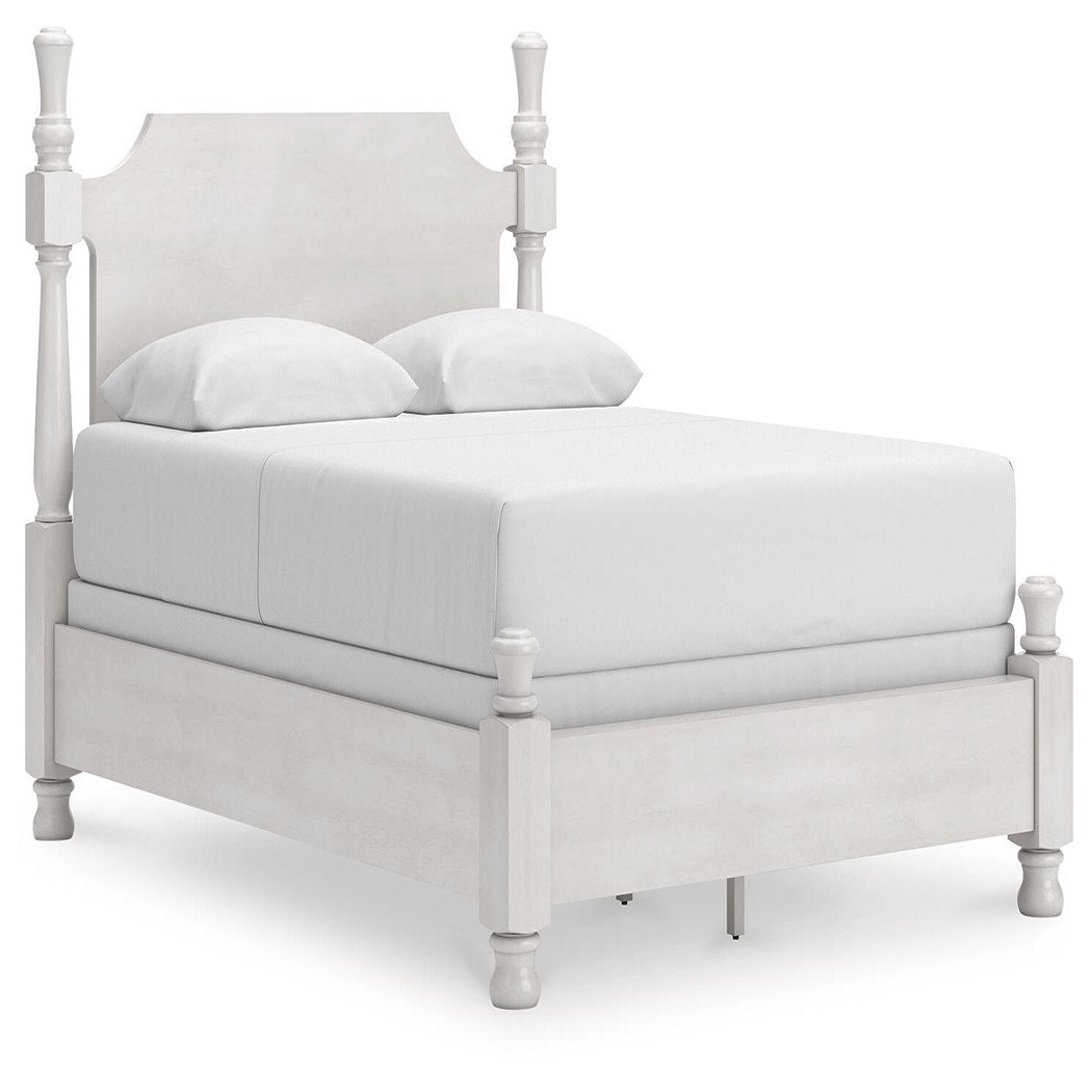 Rowlenstown Queen Poster Bed, Dresser and Mirror (PCB823-SI) - Image 10