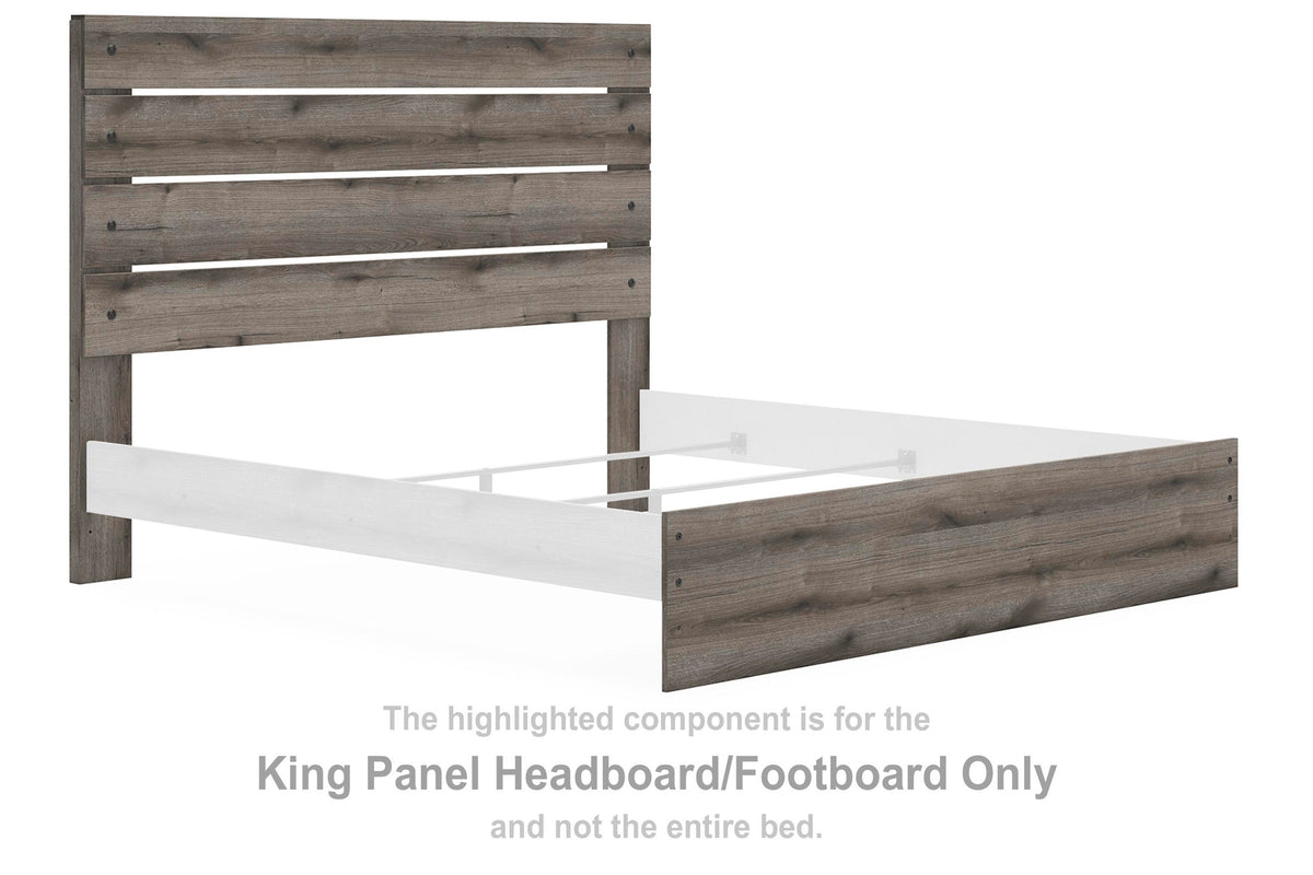 Graystorm King Panel Headboard/Footboard (PCB2405-SI) - Image 4