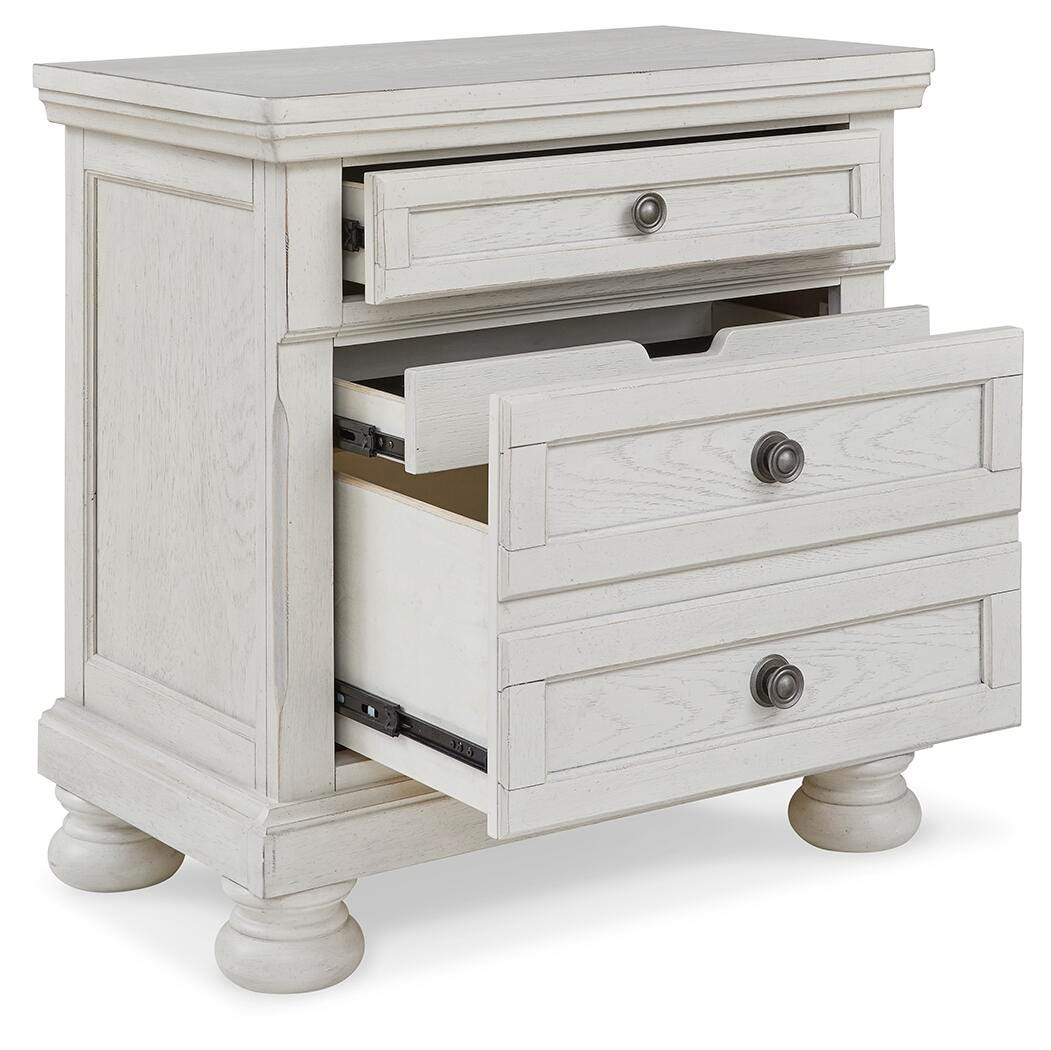 Robbinsdale Panel Storage Bed, Dresser, Chest and 2 Nightstands (B742-SI) - Image 18