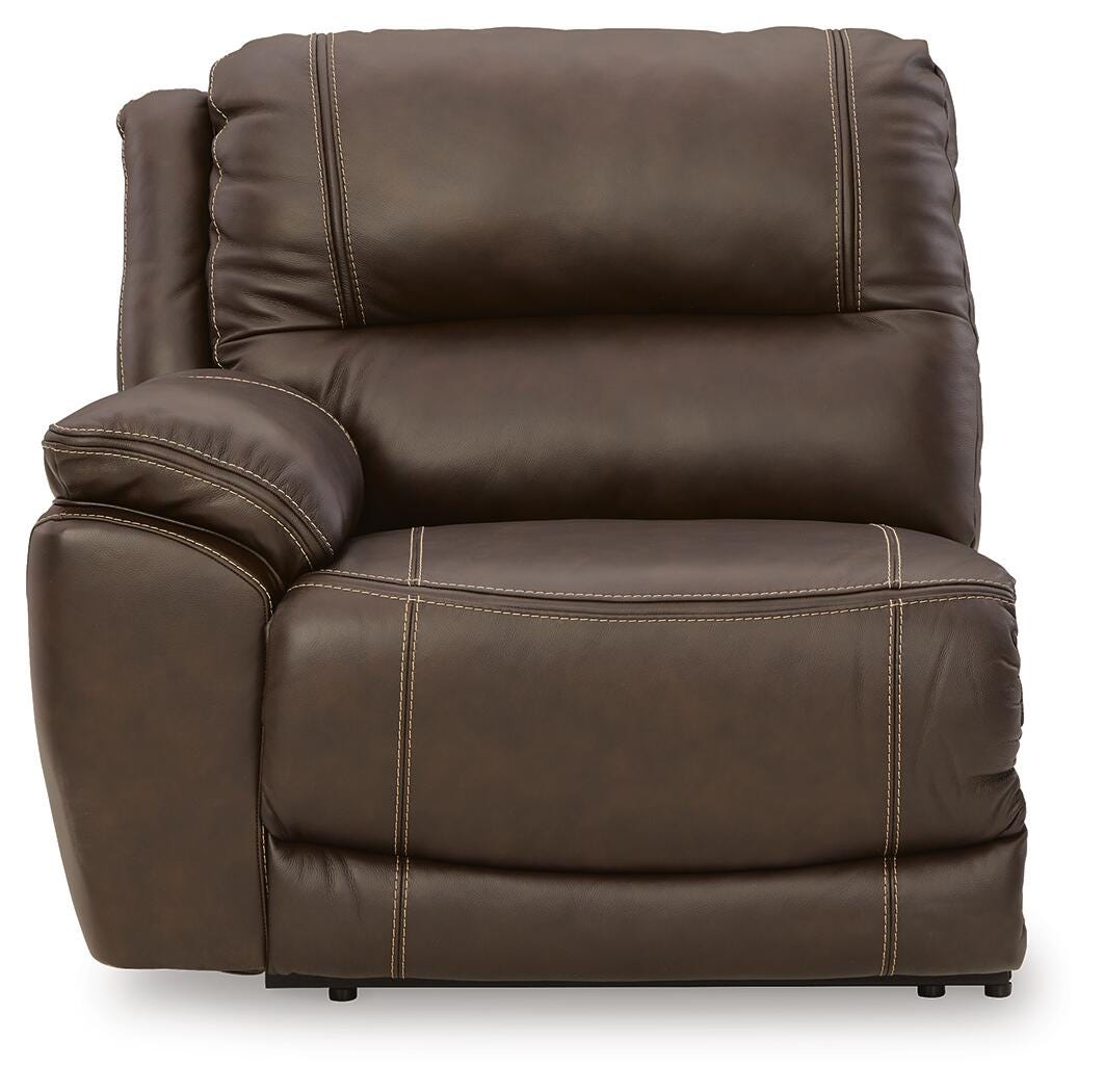 Dunleith 3-Piece Reclining Sofa and 3-Piece Loveseat with Console (U71604-SI) - Image 6