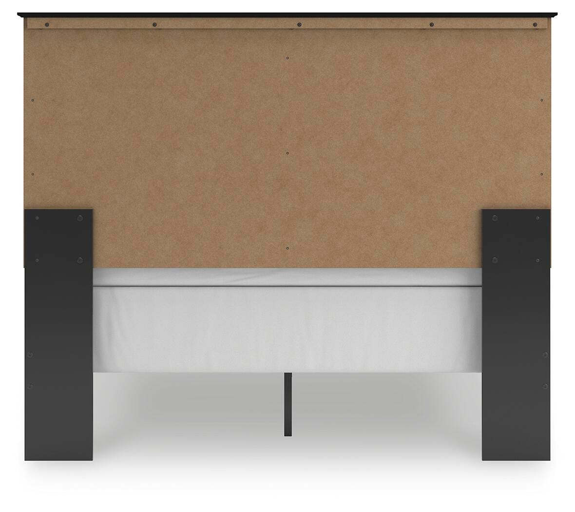 Maribel Panel Bed - Black  (B138-SI) - Image 5