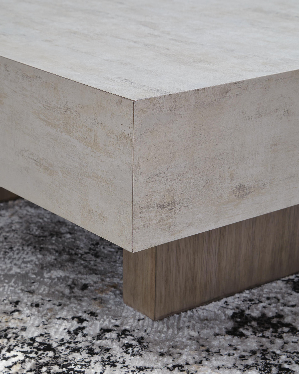 Jorlaina Coffee Table - Light Grayish Brown  (T622-SI) - Image 4