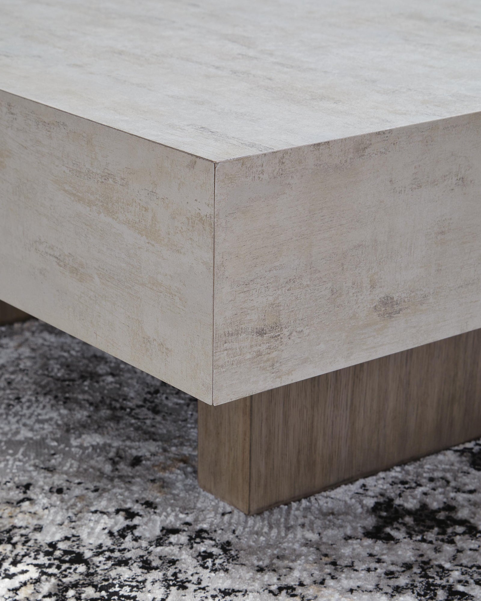 Jorlaina Coffee Table - Light Grayish Brown  (T622-SI) - Image 4