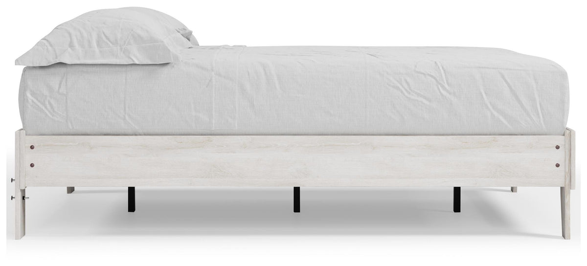 Shawburn Platform Bed - Whitewash  (EB4121-SI) - Image 20