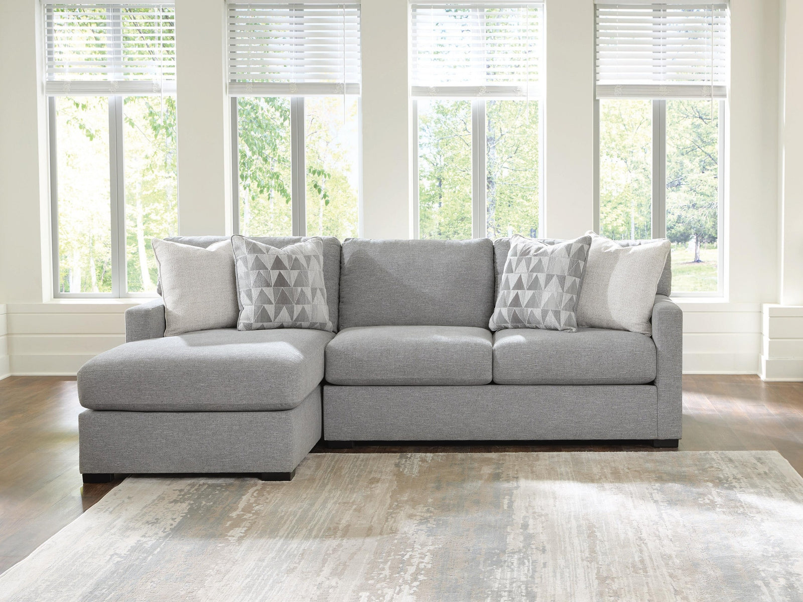 UrbanCrest 2-Piece Sectional with Chaise (PC20804-SI) - Image 2