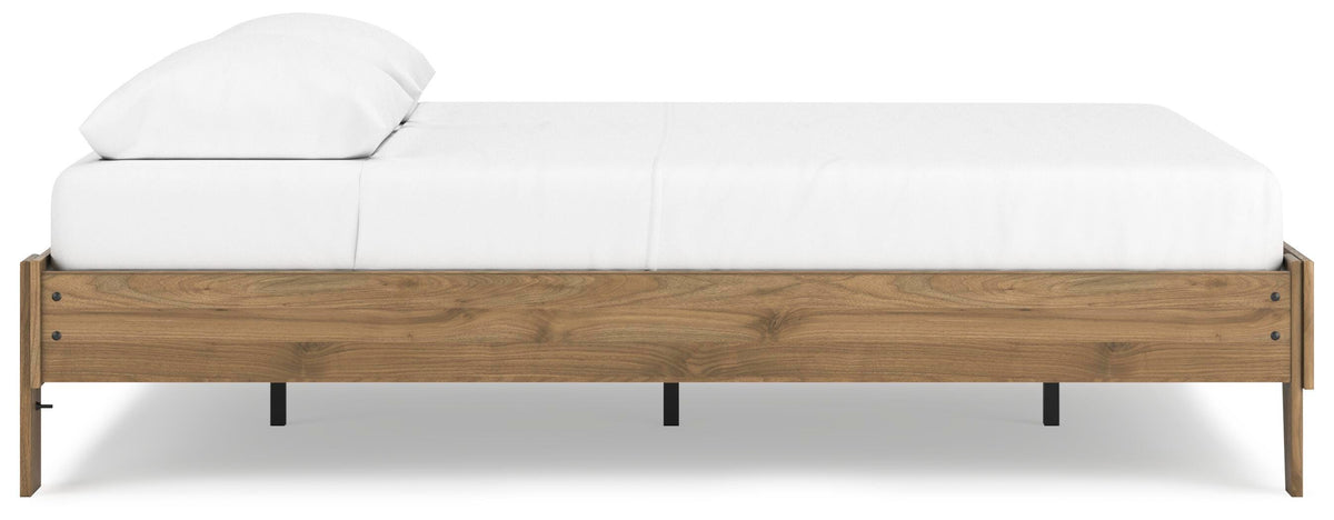 Deanlow Platform Bed - Honey  (EB1866-SI) - Image 7