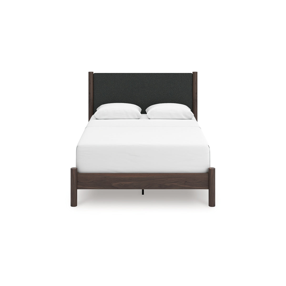 Pamytta Queen Upholstered Panel Bed, Dresser and Mirror (PCB2614-SI) - Image 9