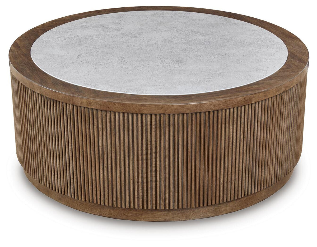Hadonna Coffee Table - Brown  (T658-SI) - Image 3