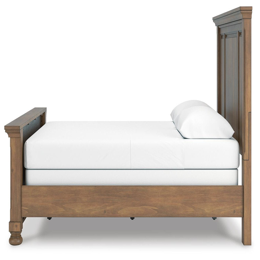 Feddinger Queen Panel Bed, Dresser, Mirror, Chest and 2 Nightstands (PCB779-SI) - Image 19