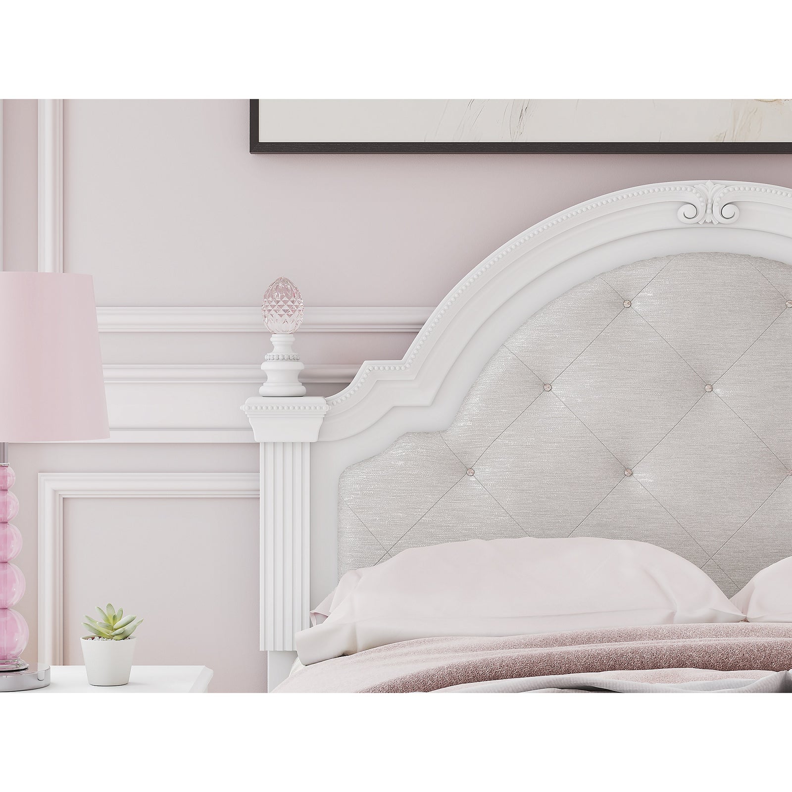Kozlani Full Upholstered Panel Storage Bed (PCB1819-SI) - Image 10