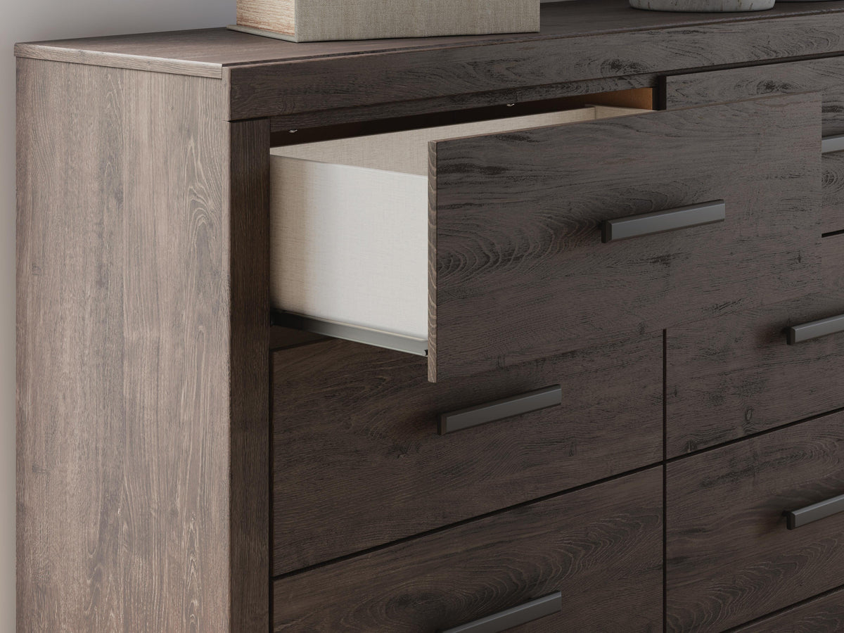 Prendonea Panel Bed, Dresser and Nightstand (B3789-SI) - Image 20